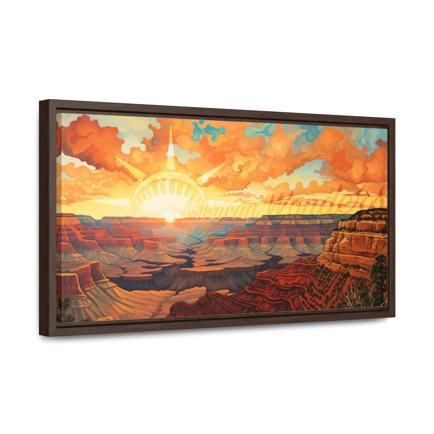 Grand Canyon Framed Gallery Canvas Wraps