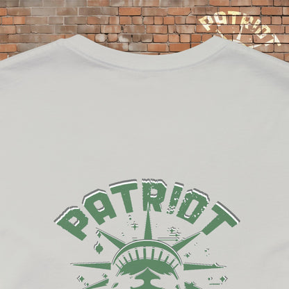 Patriot Art Army Green Stacked Logo T-Shirt