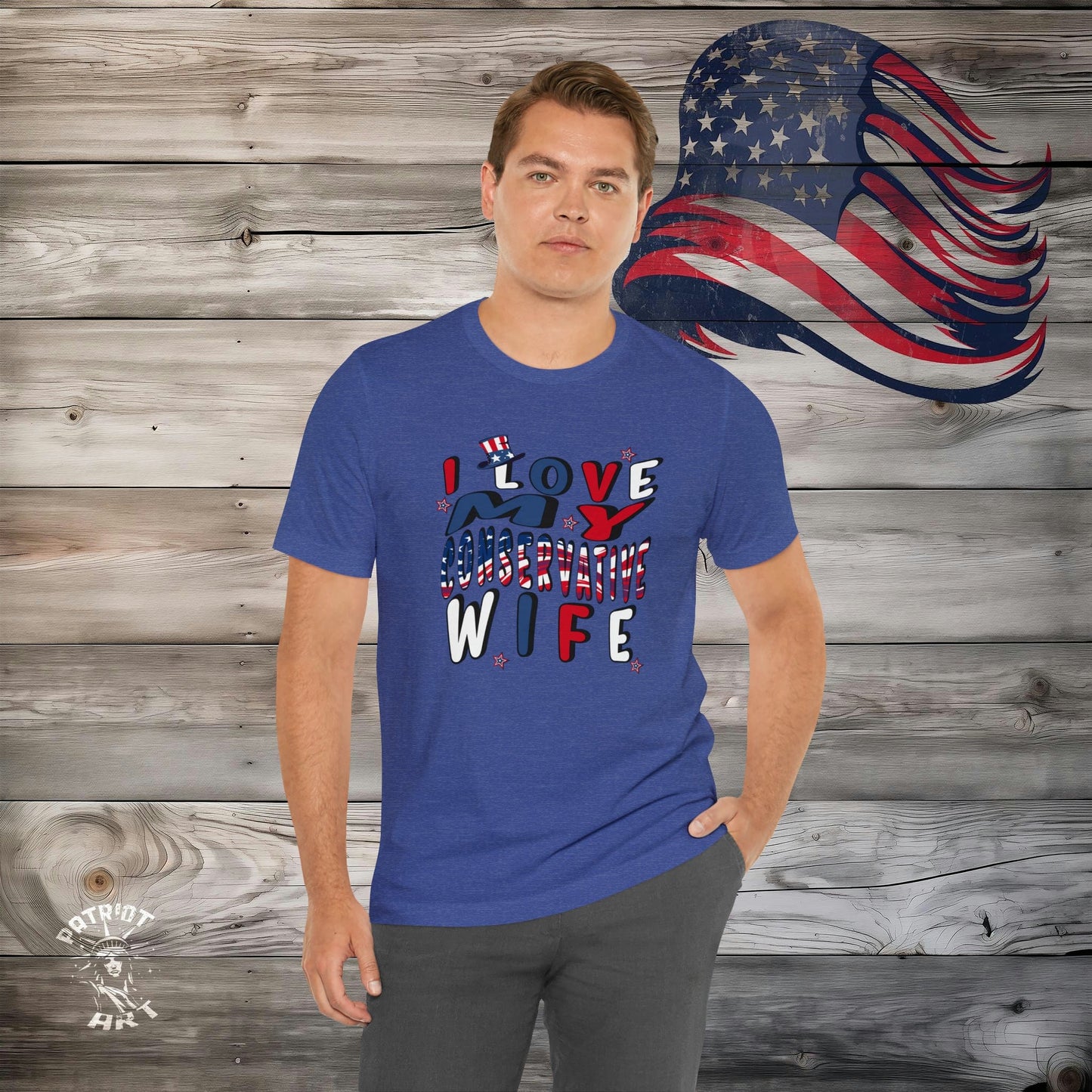 I Love My Conservative Wife T-Shirt