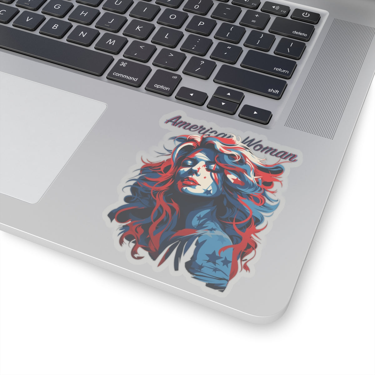 American Woman Kiss-Cut Stickers - Various Sizes