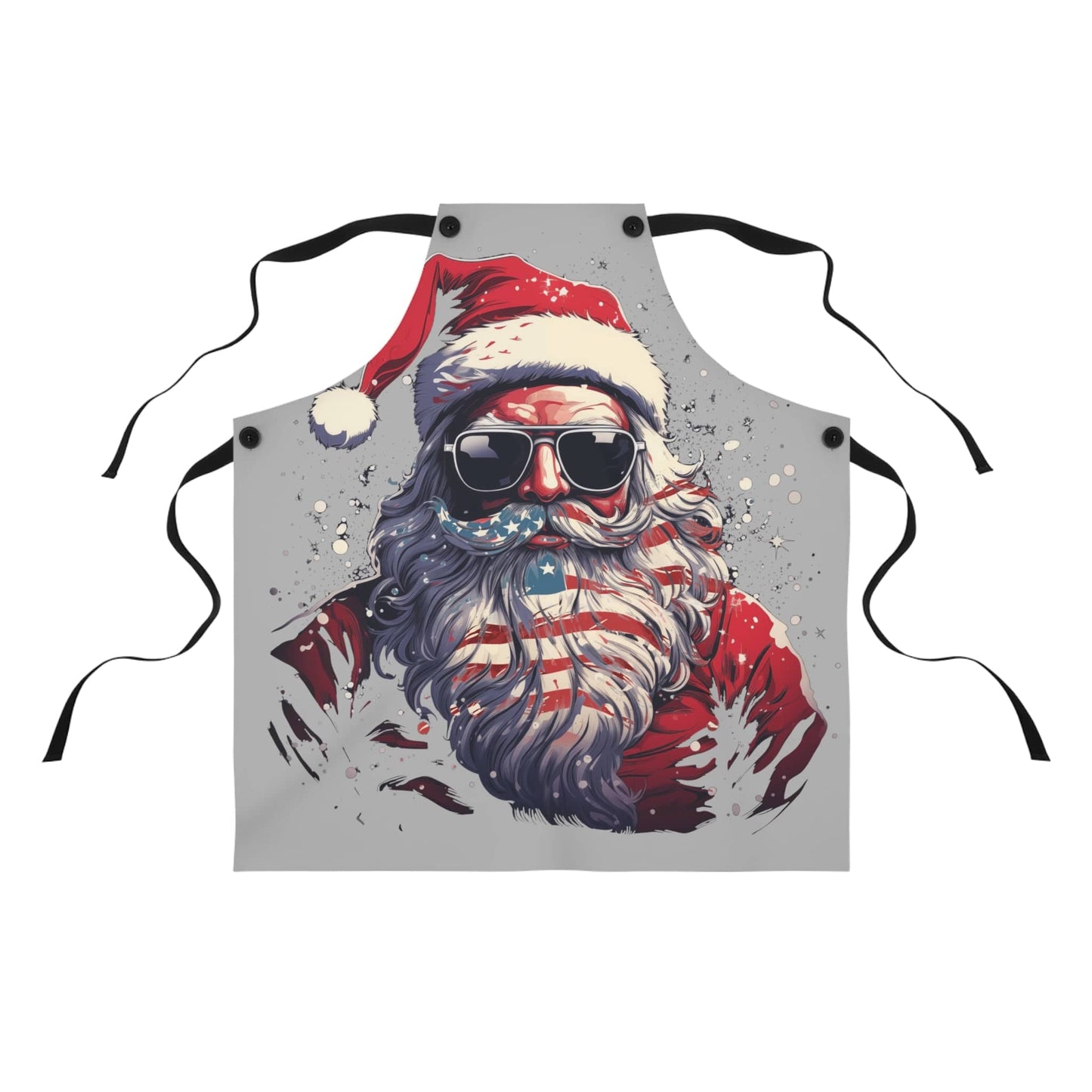 Patriotic Santa Apron