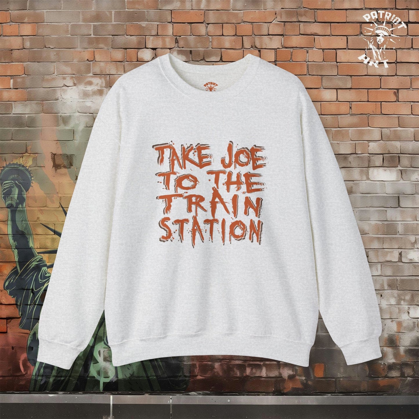 Trump Takes Joe to the "Train Station" Sweatshirt