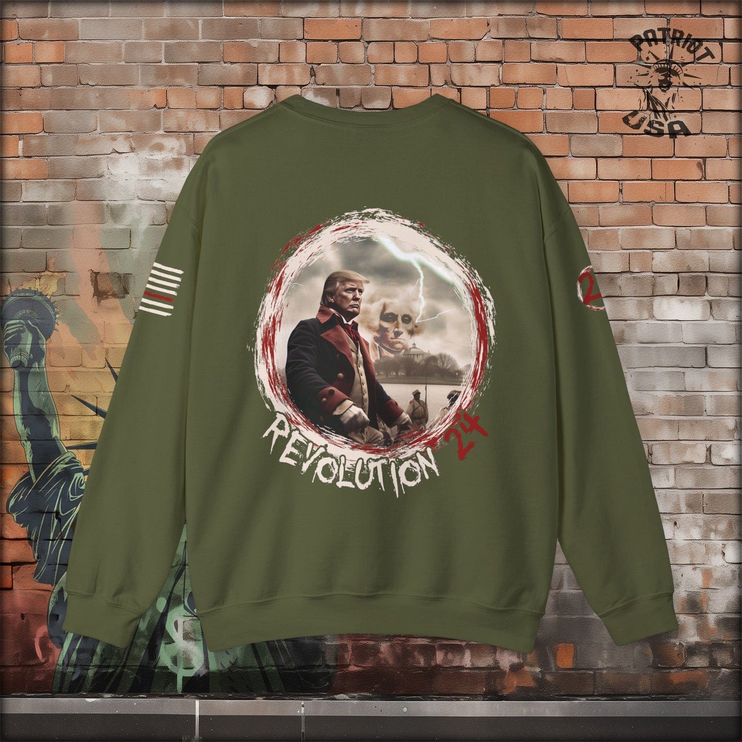 Trump Revolution 24 Sweatshirt