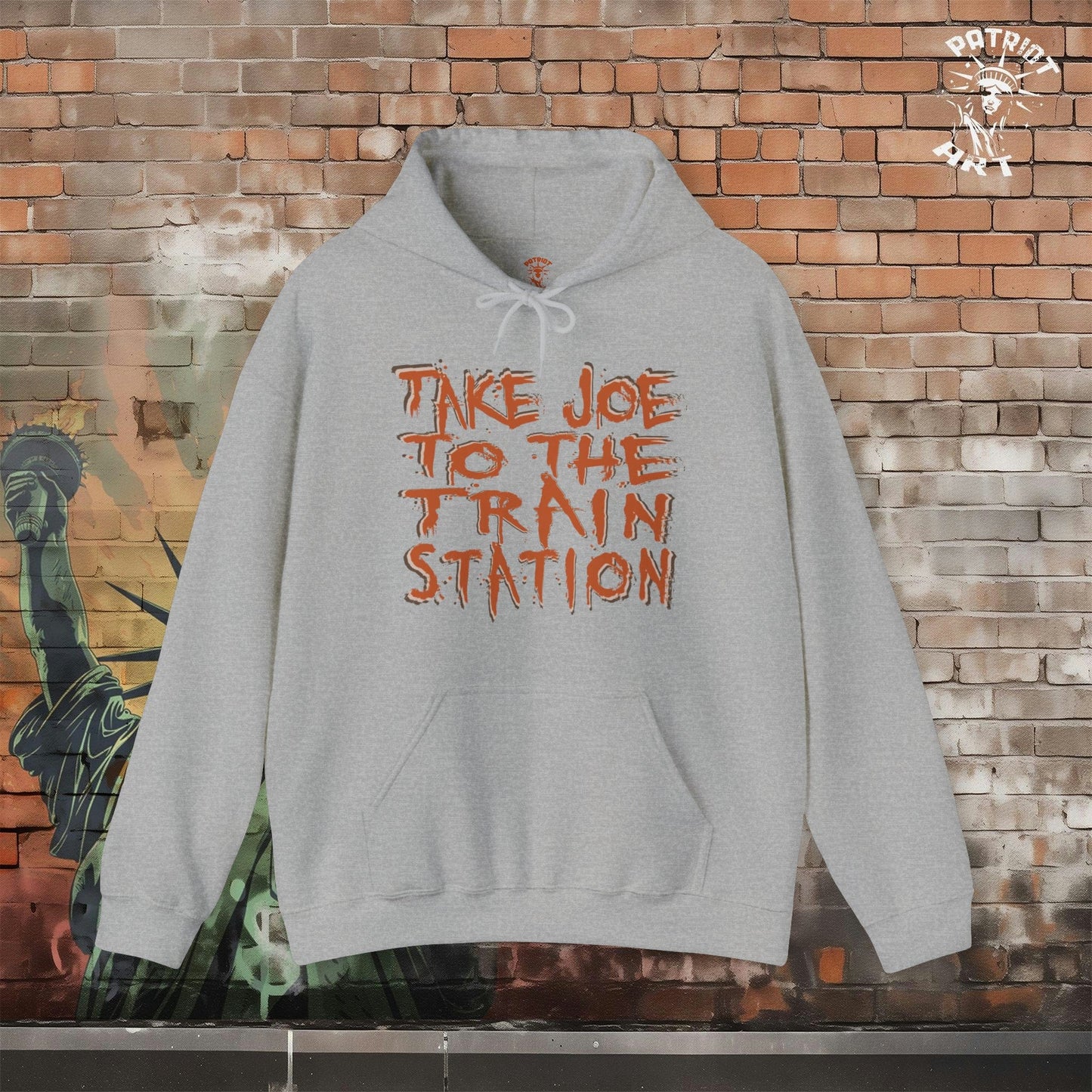 Trump Takes Joe to the "Train Station" Hoodie