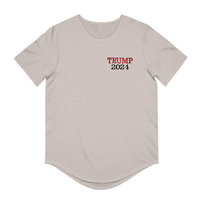 Unapologetically MAGA - Trump 2024 Curved Hem Tee