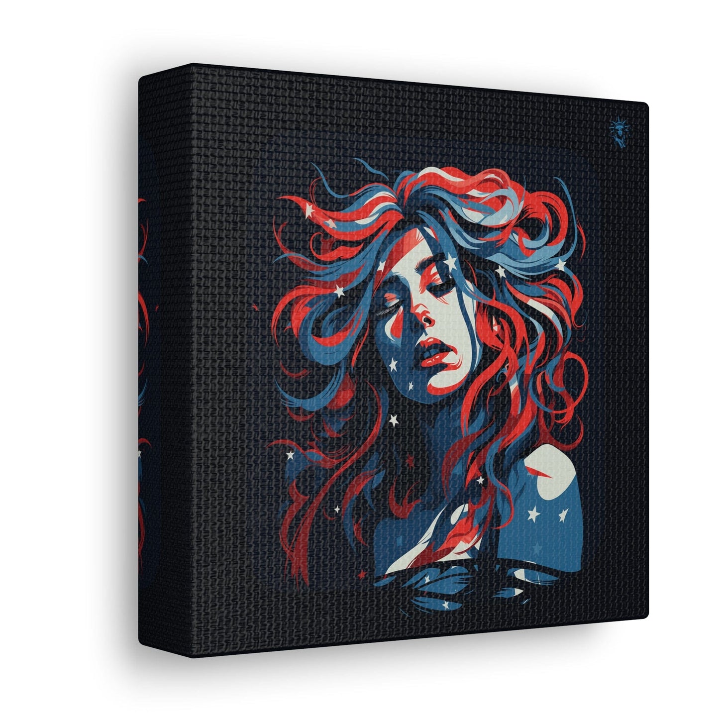 American Woman Framed Canvas Gallery Wraps