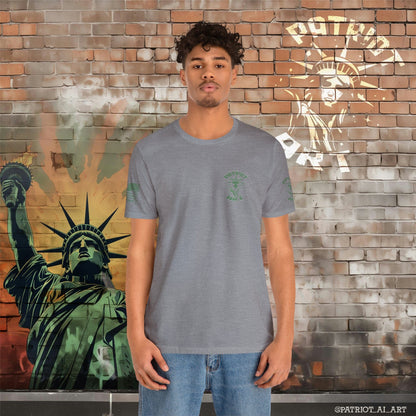 Patriot Art Army Green Stacked Logo T-Shirt