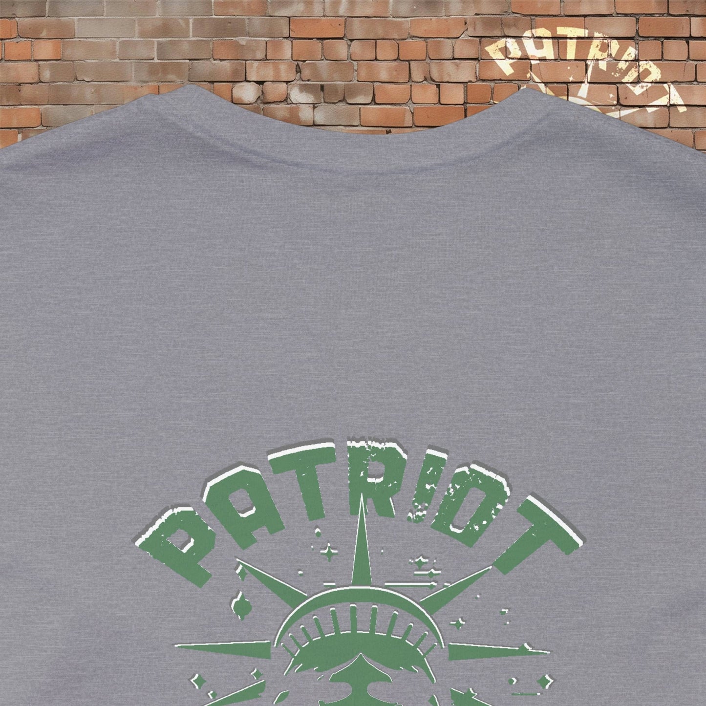 Patriot Art Army Green Stacked Logo T-Shirt