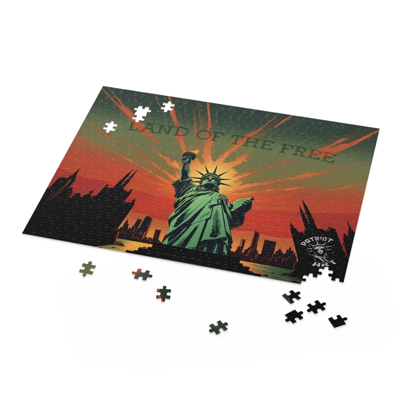 Land of the Free Puzzle (120, 252, 500-Piece)