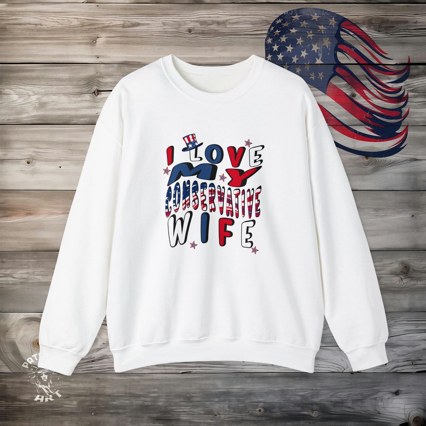 I Love My Conservative Wife Sweatshirt