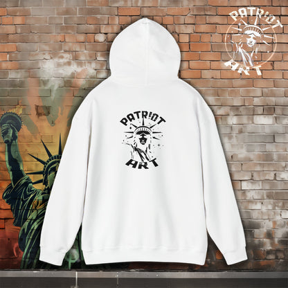 Patriot Art Black Logo Hoodie