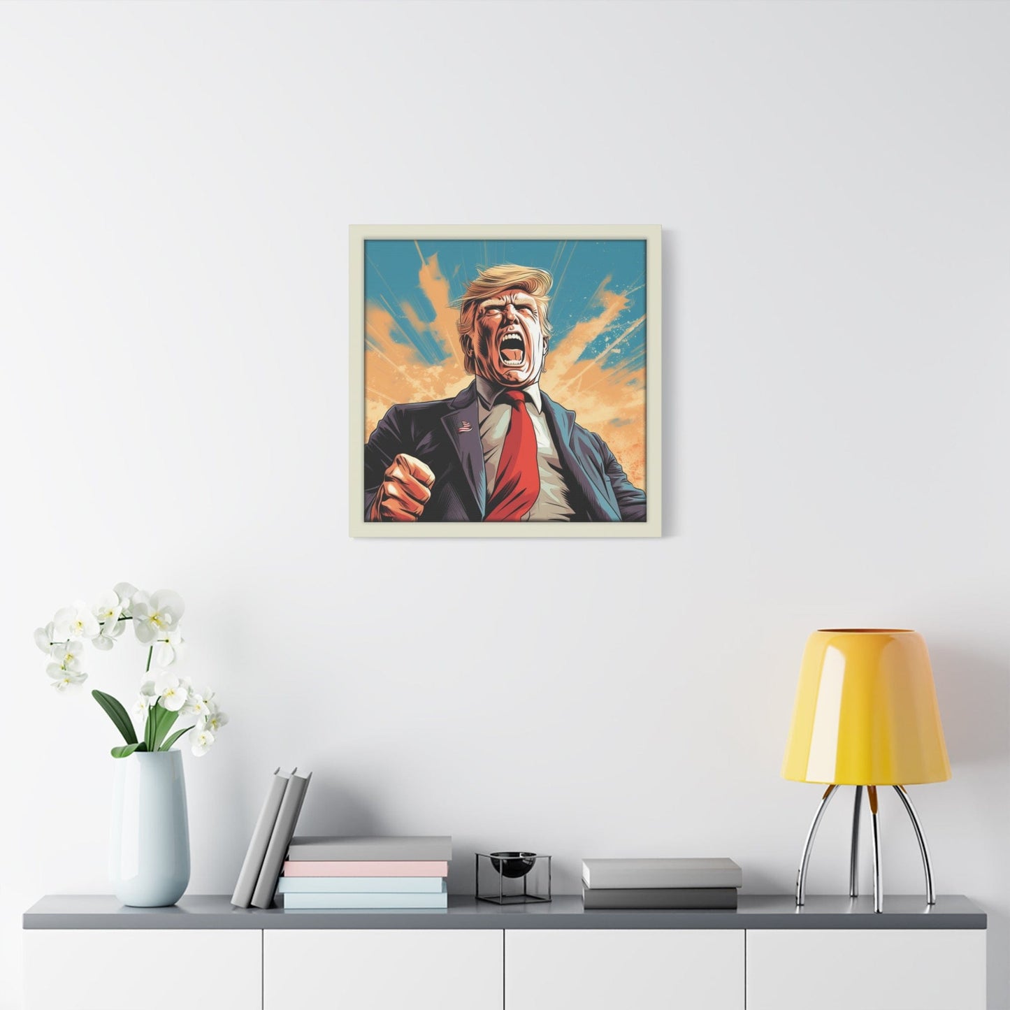 Trump Unleashed Matte Canvas, Stretched, 1.25"