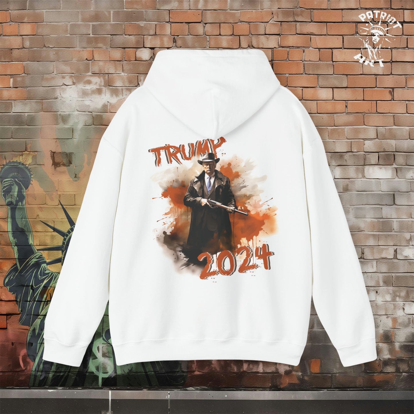 Trump Takes Joe to the "Train Station" Hoodie