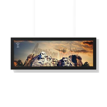 Mount Rushmore Framed Poster