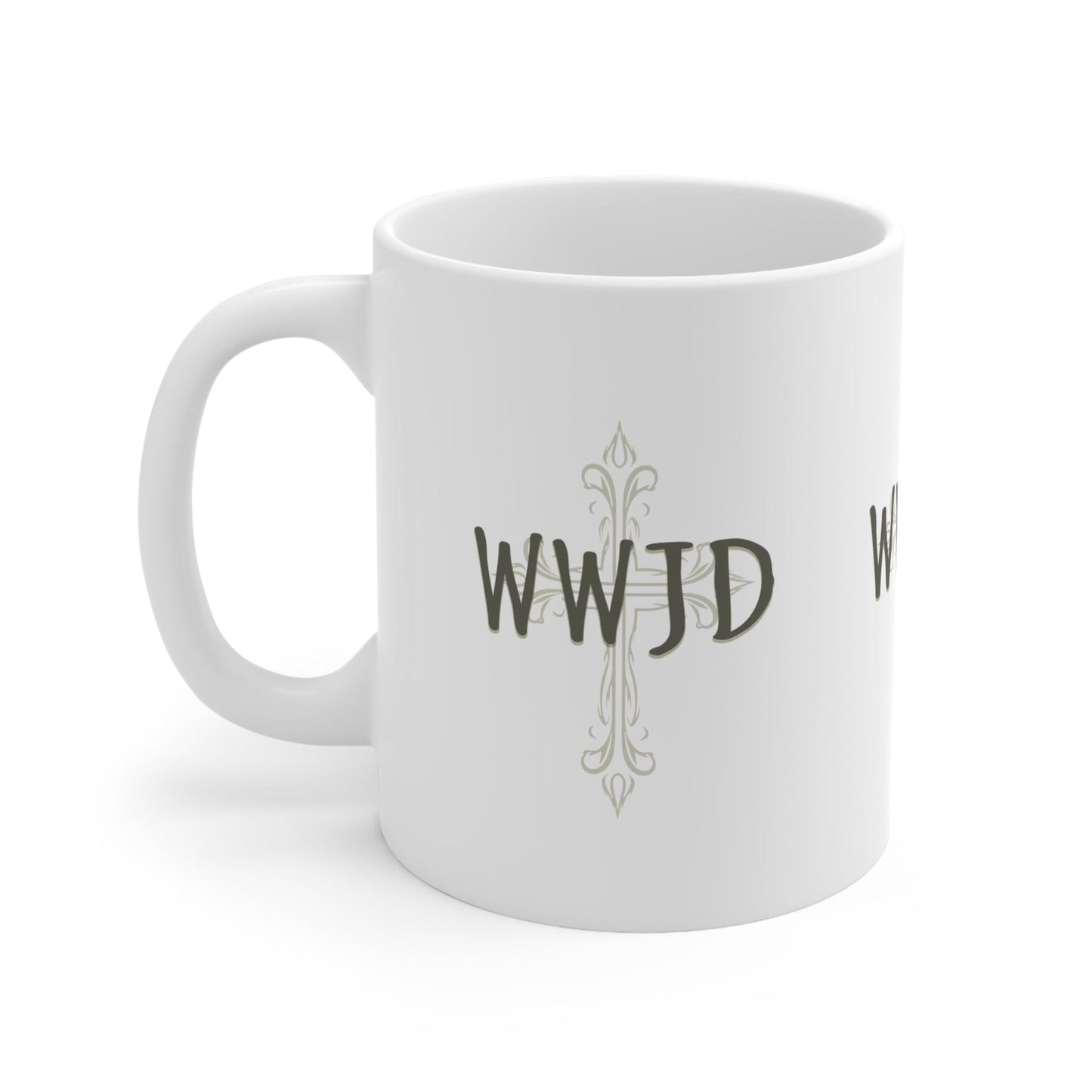 WWJD 11oz Ceramic Mug