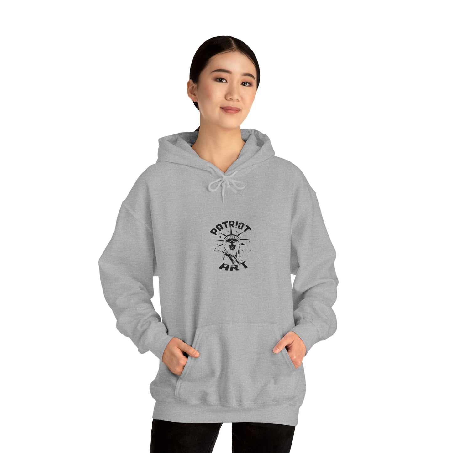 Patriot Art Black Logo Hoodie