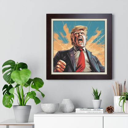 Trump Unleashed Framed Horizontal Poster