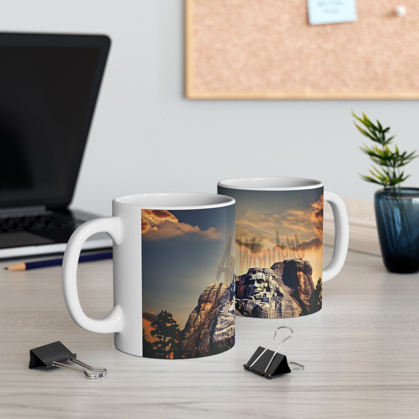 Mount Rushmore 11oz Coffee Mug