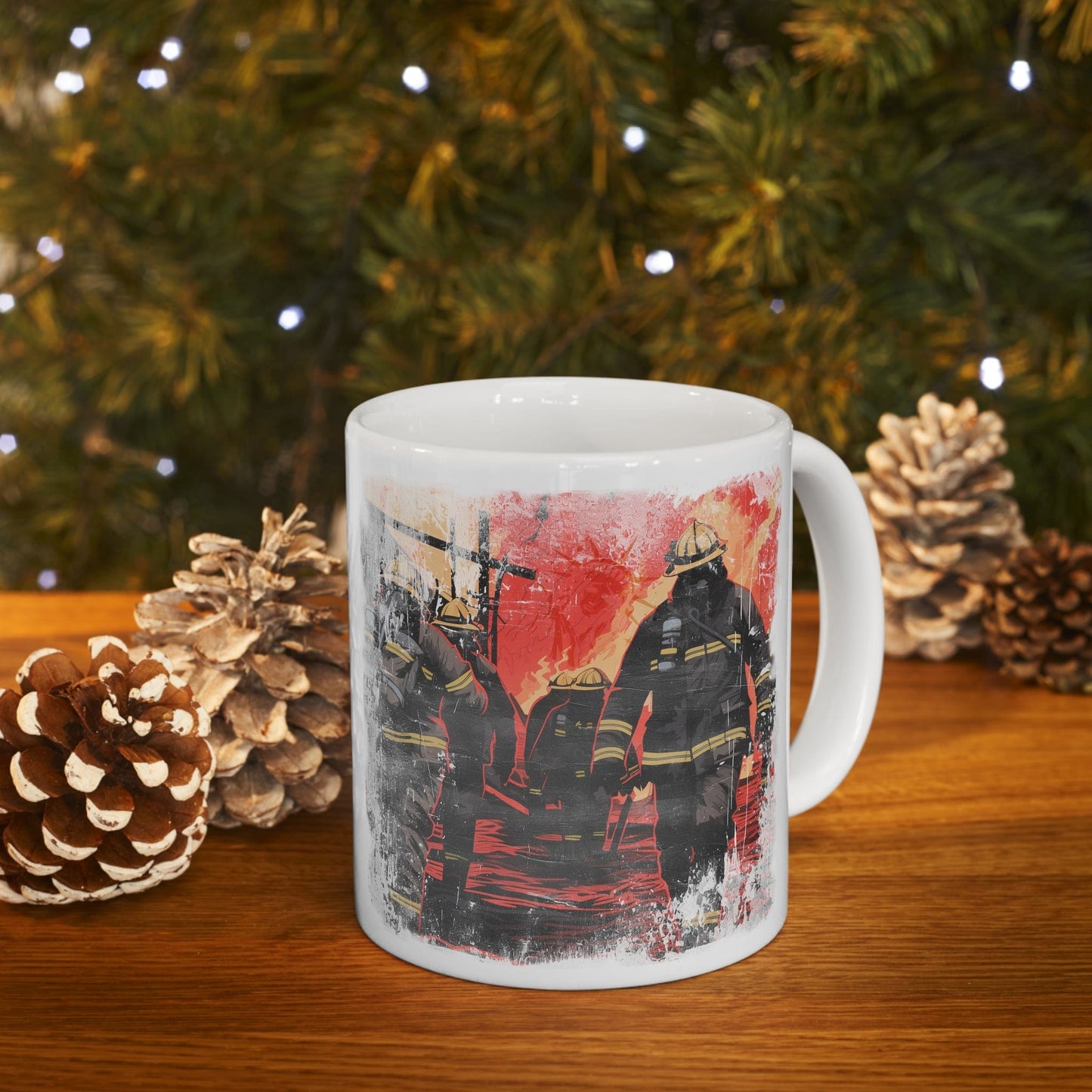 Firefighters Ceramic Mug 11oz