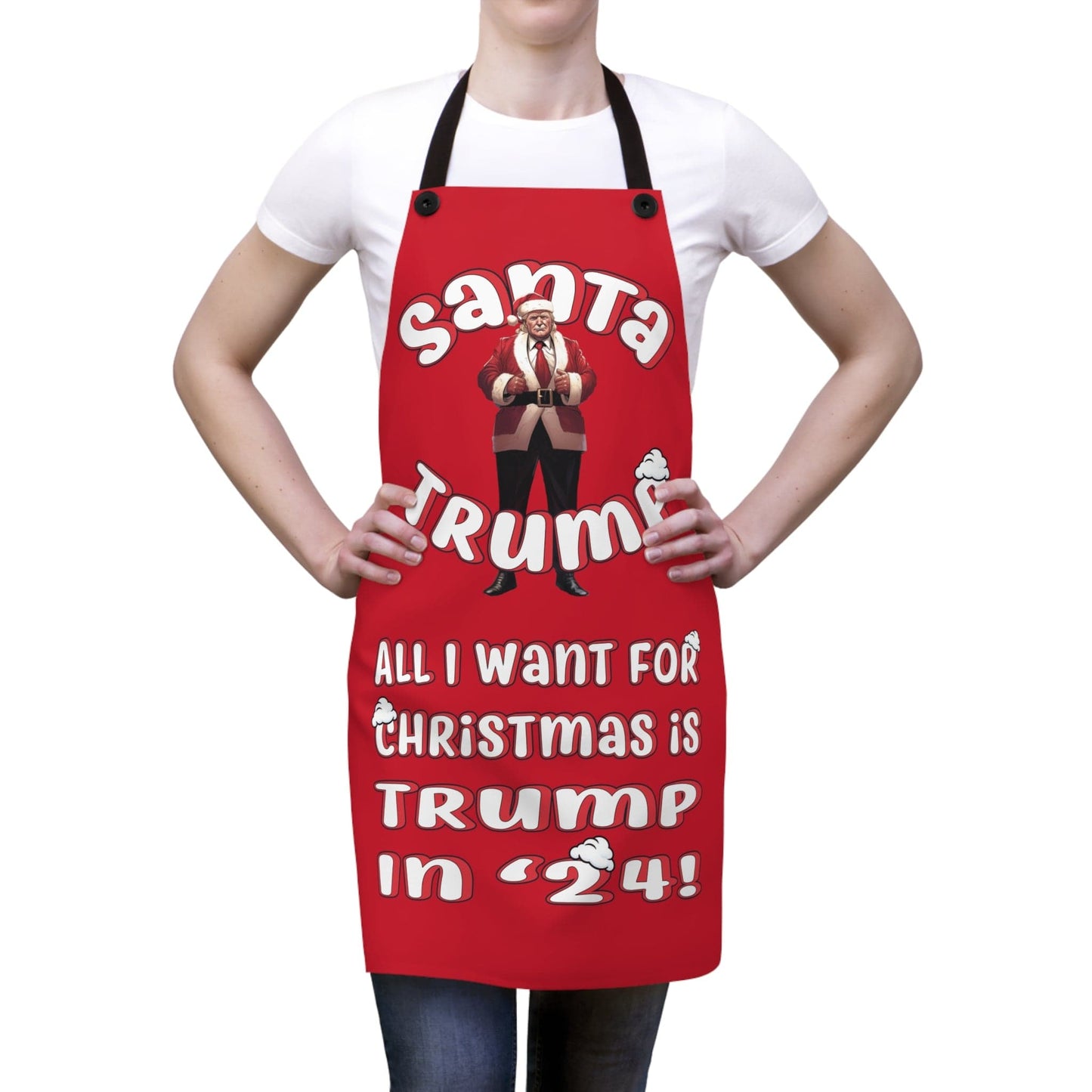 Santa Trump Apron