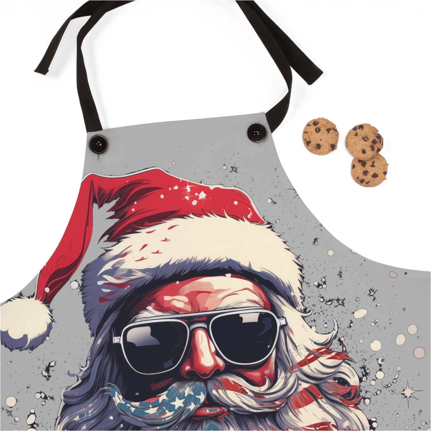 Patriotic Santa Apron