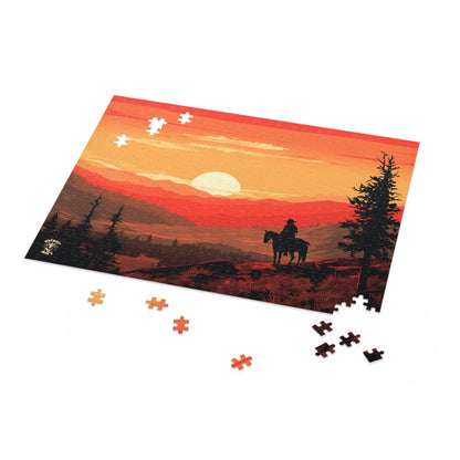 The Lone Ranger Puzzle (120, 252, 500-Piece)