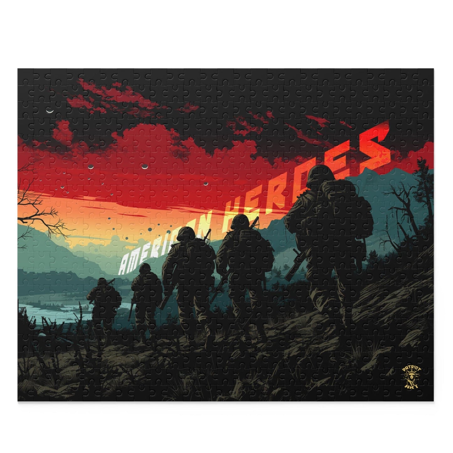 Armed Forces Puzzle (120, 252, 500-Piece)