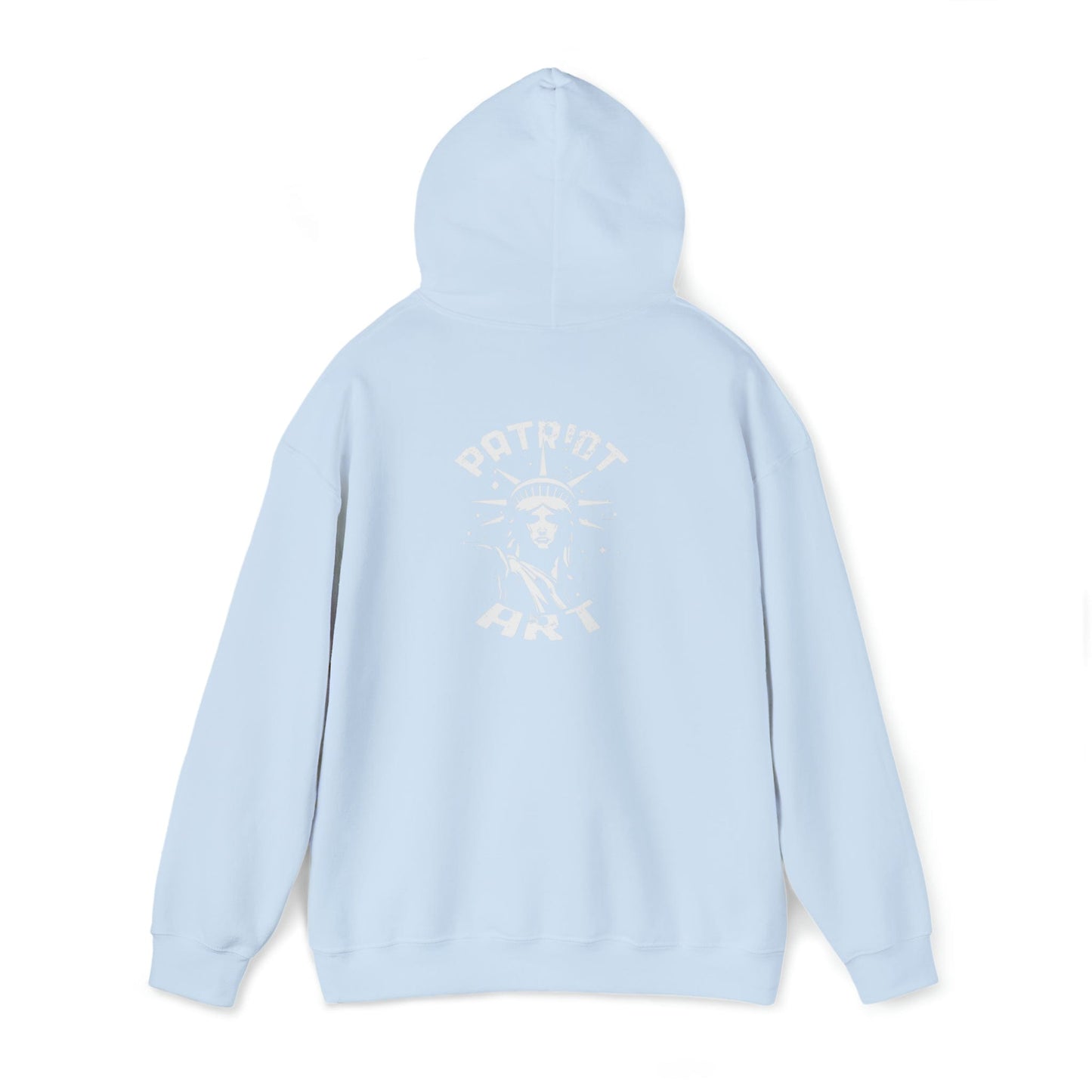 Patriot Art White Logo Hoodie