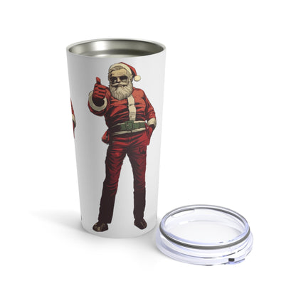 Santa Thumbs Up Tumbler 20oz