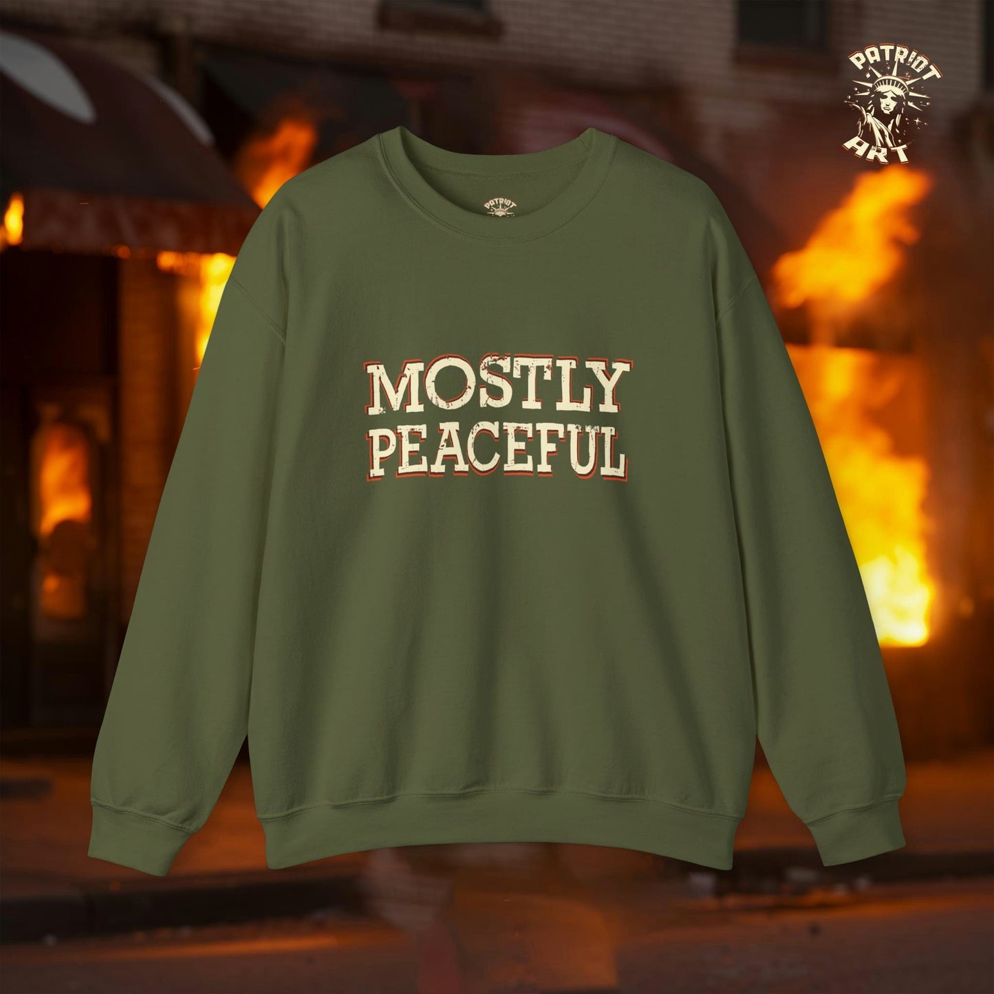 Mostly Peaceful Sweatshirt