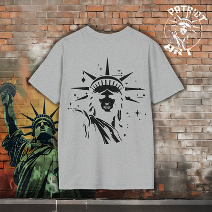 Lady Liberty Simple Logo T-Shirt