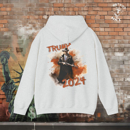 Trump Takes Joe to the "Train Station" Hoodie