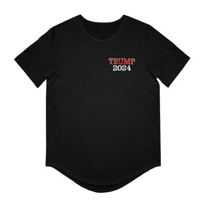 Unapologetically MAGA - Trump 2024 Curved Hem Tee