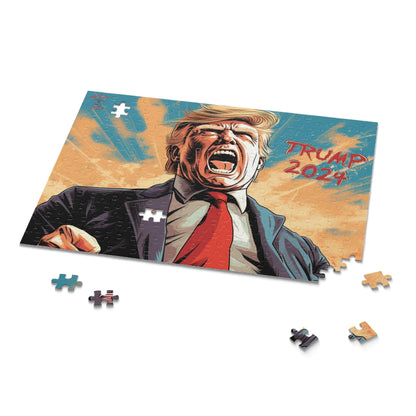 Trump 2024 Unleashed Puzzle (120, 252, 500-Piece)