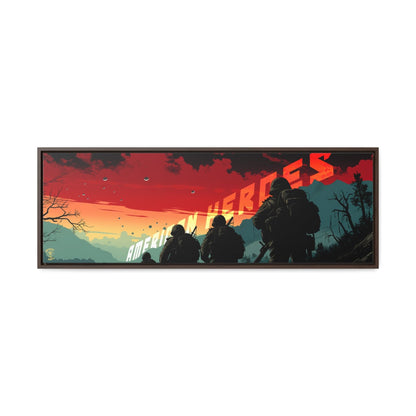 Armed Forces Framed Gallery Canvas Wraps