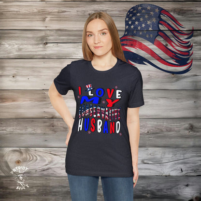 I Love My Conservative Husband T-Shirt