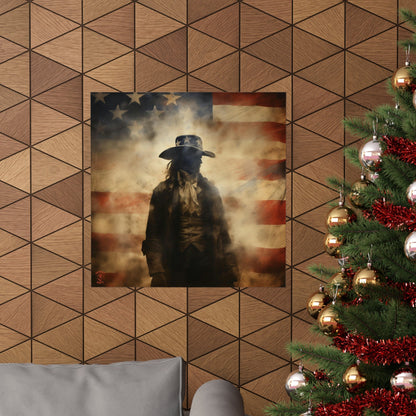 Echoes of Freedom Matte Horizontal Poster