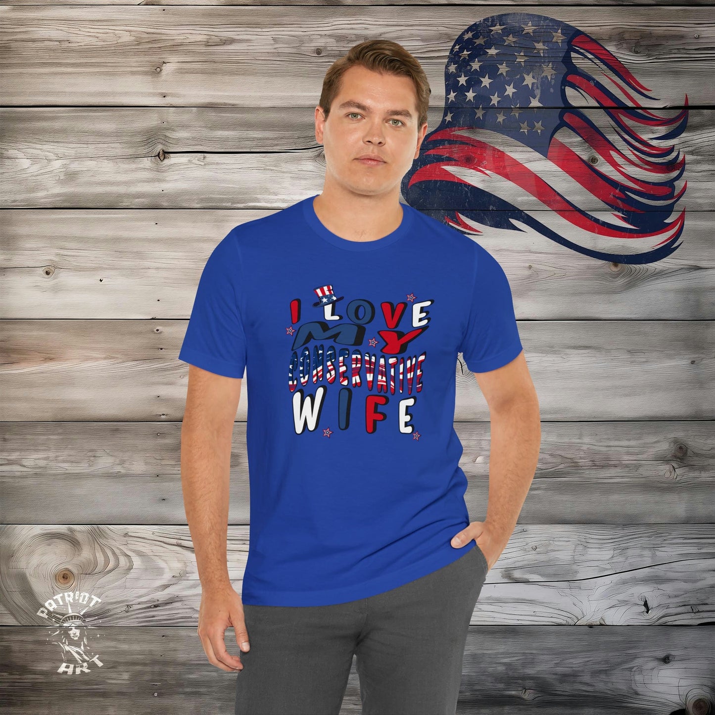 I Love My Conservative Wife T-Shirt