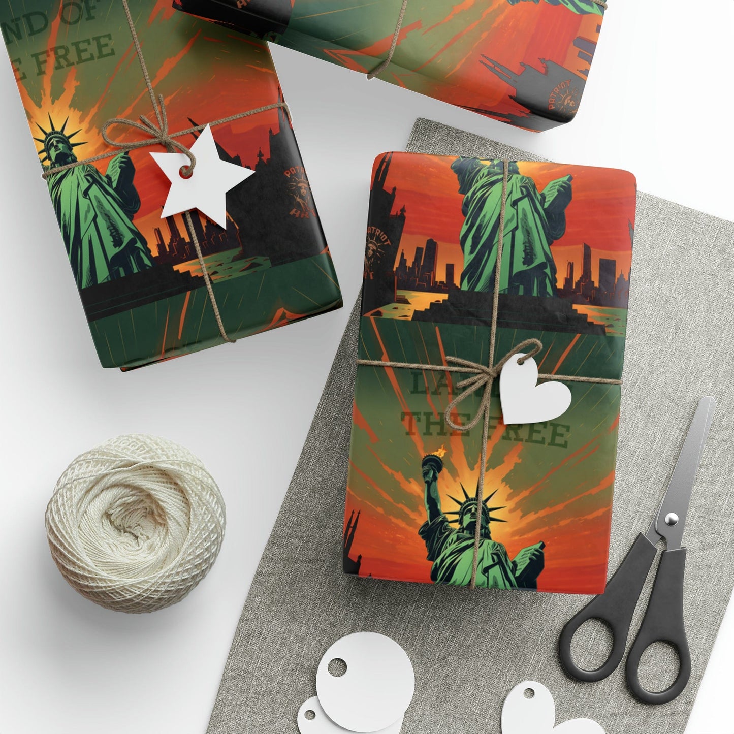 Land of the Free Wrapping Paper - Various Sizes