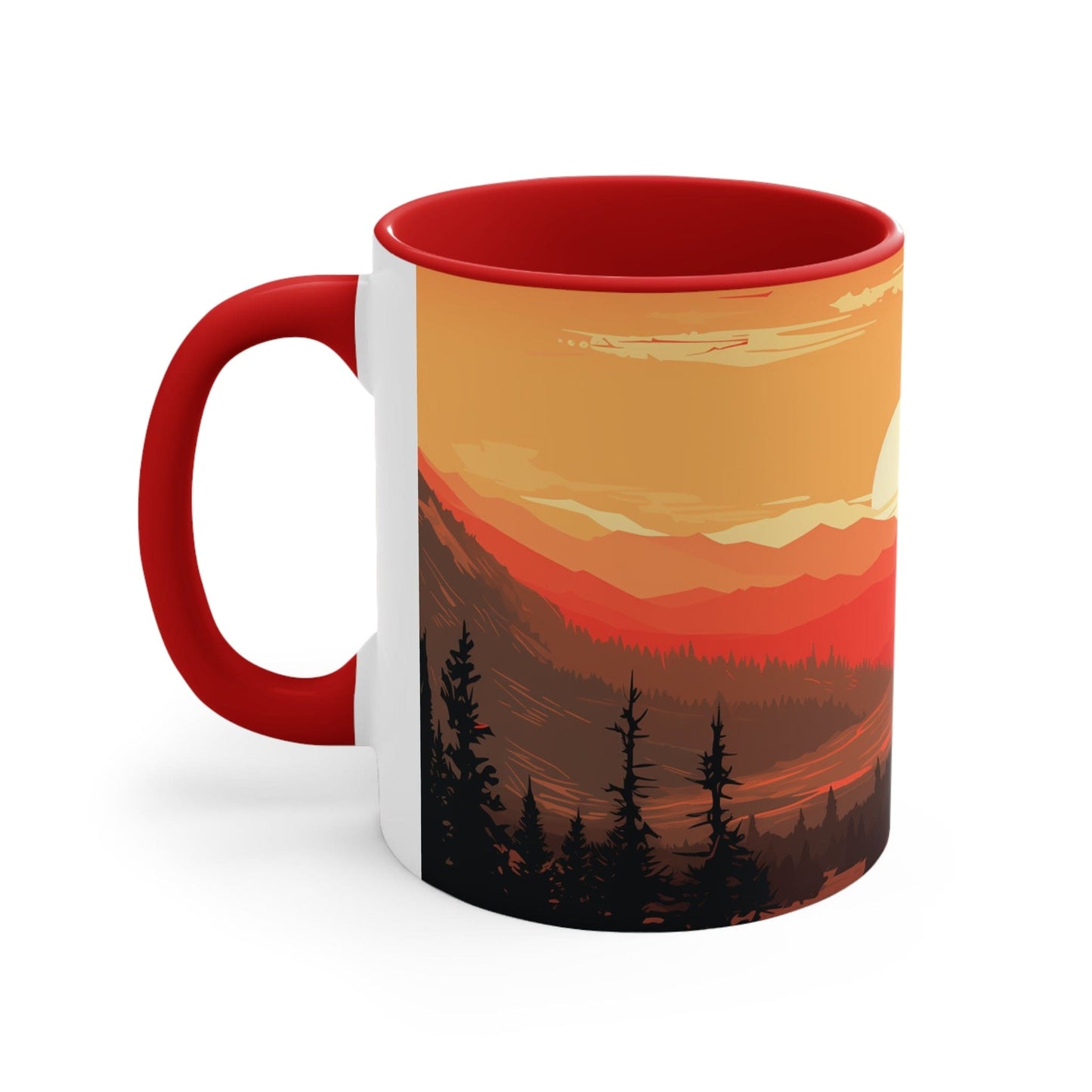 The Lone Ranger Red Accent Coffee Mug 11oz