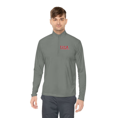 USA Quarter-Zip Pullover Pull-Over