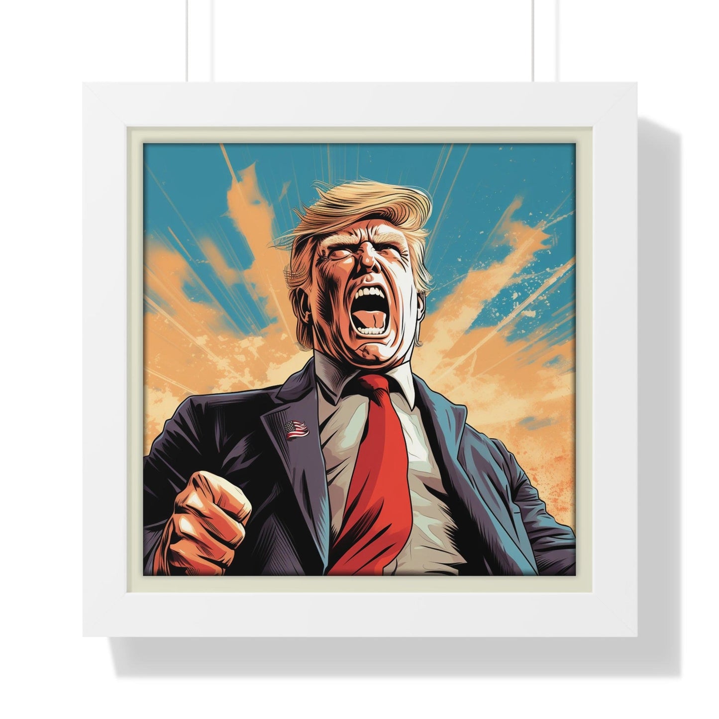 Trump Unleashed Framed Horizontal Poster