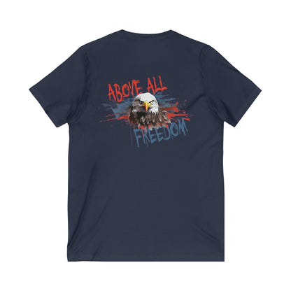 Freedom Above All V-Neck