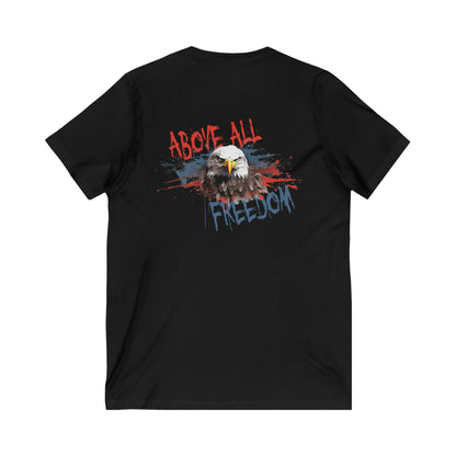 Freedom Above All V-Neck