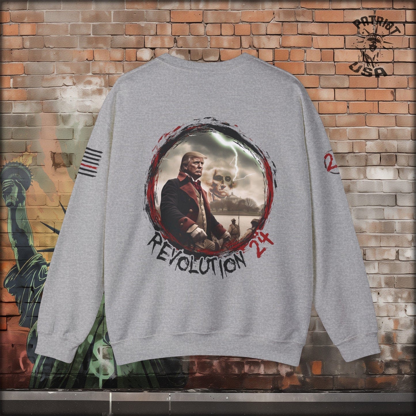 Trump Revolution 24 Sweatshirt