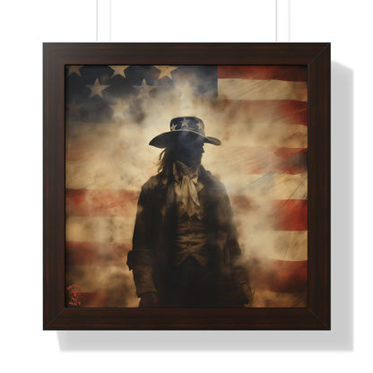 Echoes of Freedom - Framed Horizontal Poster