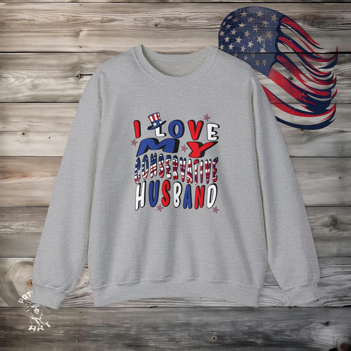 I Love My Conservative Husband Sweatshirt