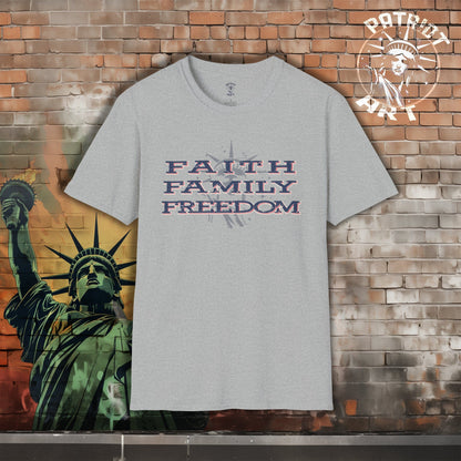 Faith Family Freedom T-Shirt