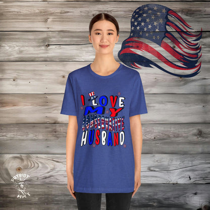 I Love My Conservative Husband T-Shirt