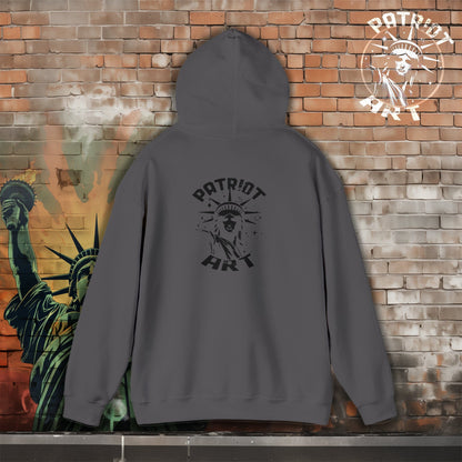 Patriot Art Black Logo Hoodie